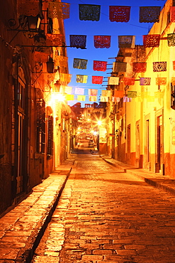 Decorated Streets, San Miguel de Allende, Guanajuato, Mexico