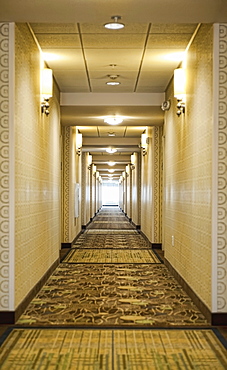 Hotel Corridor, Richmond, Virginia, United States of America