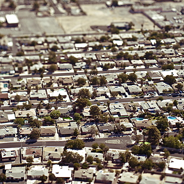 Aerial View of Residential Area, Richmond, California, United States of America