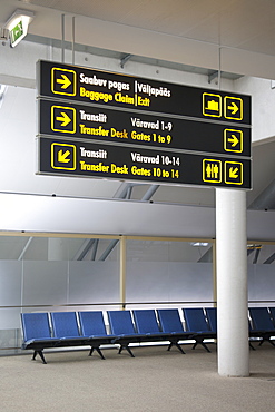 Airport Directional Signs, Estonia