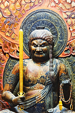 Statue of Fudo Myo-o, Honshu island, Japan, Asia