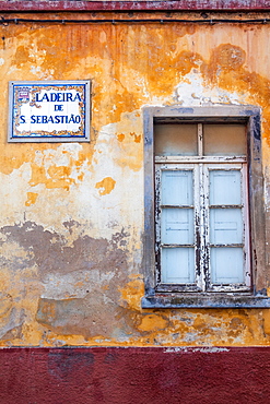 Back street in Tavira, Algarve, Portugal