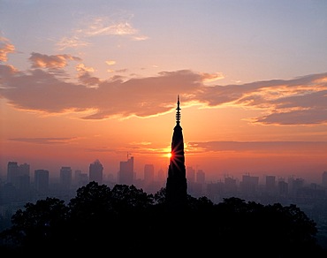 Baoshu Pagoda in West Lake, Hangzhou