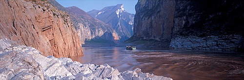 Qutang Gorge along Yangtse River