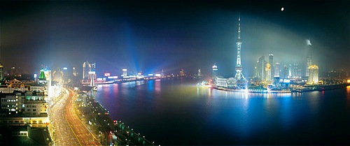 Nightscape of Shanghai Bund