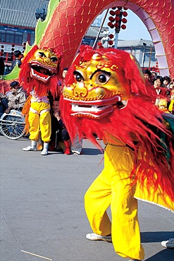 Lion dance