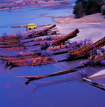 Bamboo rafts of Mt Wuyi