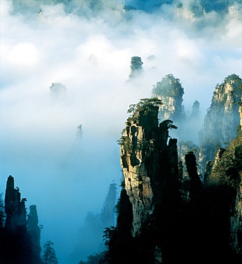 Mt.Tianzi in Zhangjiajie, Hunan