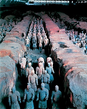 Terra cotta warriors and horses, Xi'an