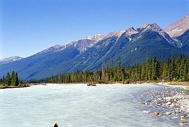 Kicking Horse River, Rocky Mountains, British Columbia, Canada