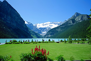 Lake Louise, Banff National Park, UNESCO World Heritage Site, Alberta, Canada, North America