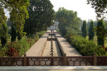 Summer Palace, built in 1768 AD with over 2000 fountains, Deeg, Rajasthan state, India, Asia