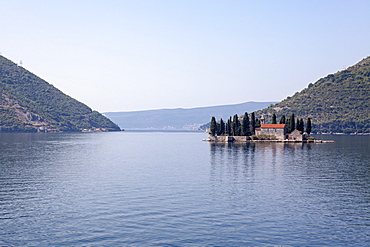 St. George Island, Perast, Bay of Kotor, UNESCO World Heritage Site, Montenegro, Europe