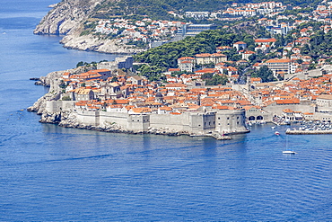 Dubrovnik Old Town, UNESCO World Heritage Site, Dalmatia, Croatia, Europe