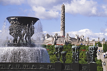 Norway, Oslo, Frogner Sculpture Park