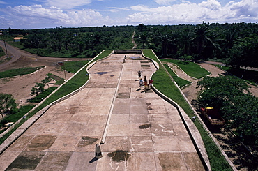 Marco zero, the line of the Equator, Macapa, Brazil, South America