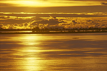 Amazonian sunset, Brazil, South America