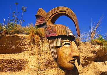 Mayan Statue, Mazatlan, Mexico