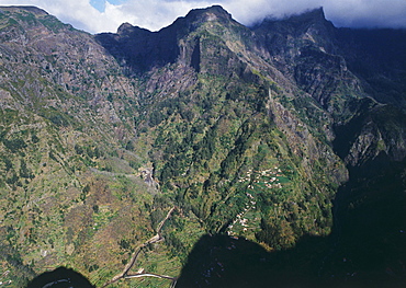 Curral das Freiras Beneath Eira do Serrado, Madeira, Portugal