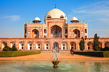 Humayun's Tomb, UNESCO World Heritage Site, New Delhi, Delhi, India, Asia