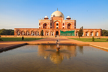 Humayun's Tomb, UNESCO World Heritage Site, New Delhi, Delhi, India, Asia