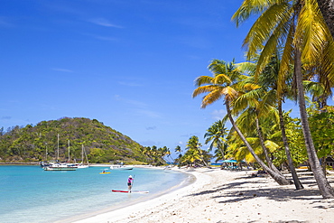 Saltwhistle Bay, Mayreau, The Grenadines, St. Vincent and The Grenadines, West Indies, Caribbean, Central America