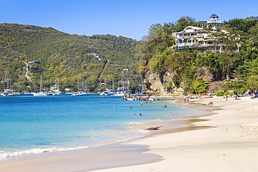 Princess Margaret Beach, Bequia, The Grenadines, St. Vincent and The Grenadines, West Indies, Caribbean, Central America