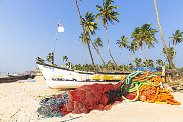 Colva Beach, Goa, India, Asia