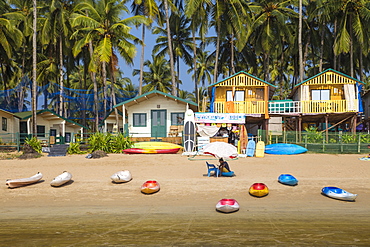 Palolem Beach, Goa, India, Asia