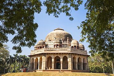 Mohammed Shah's Tomb, Lodi Gardens, New Delhi, Delhi, India, Asia