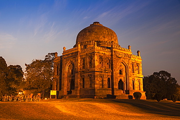 Shish Gumbad Tomb, Lodi Gardens, New Delhi, Delhi, India, Asia