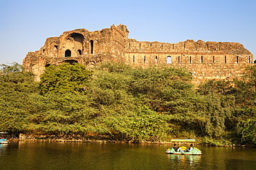 Purana Quila, Old Fort, Delhi, India, Asia