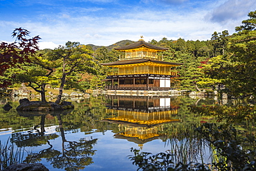 Kinkaku (The Golden Pavilion), UNESCO World Heritage Site, Kyoto, Japan, Asia