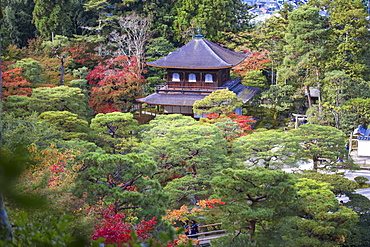 Ginkakuji Temple, UNESCO World Heritage Site, Kyoto, Japan, Asia