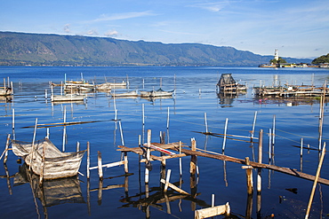 Lake Toba, Parapat, Samosir Island, Sumatra, Indonesia, Southeast Asia, Asia