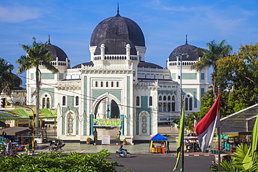 Great Mosque, Medan, Sumatra, Indonesia, Southeast Asia, Asia