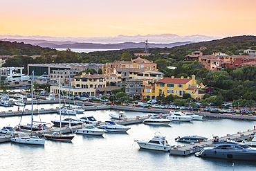 View of Marina, Porto Cervo, Sassari Province, Sardinia, Italy, Mediterranean, Europe