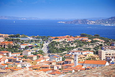 View of Palau, Palau, Sassari Province, Sardinia, Italy, Mediterranean, Europe