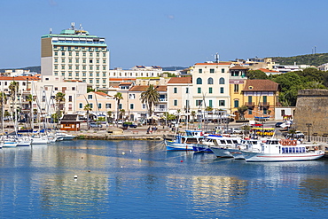 Marina, Alghero, Sardinia, Italy, Mediterranean, Europe