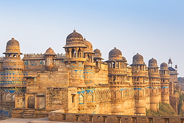 Man Singh Palace, Gwalior Fort, Gwalior, Madhya Pradesh, India, Asia