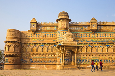 Man Singh Palace, Gwalior Fort, Gwalior, Madhya Pradesh, India, Asia