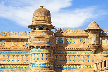 Man Singh Palace, Gwalior Fort, Gwalior, Madhya Pradesh, India, Asia