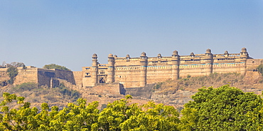 Man Singh Palace, Gwalior Fort, Gwalior, Madhya Pradesh, India, Asia