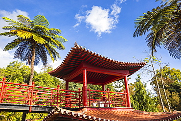 Monte Palace Tropical Garden, Oriental Gardens, Monte, Funchal, Madeira, Portugal, Atlantic, Europe