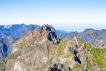 View from Pico do Arieiro, Madeira, Portugal, Atlantic, Europe