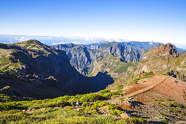 View from Pico do Arieiro, Madeira, Portugal, Atlantic, Europe