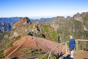 View from Pico do Arieiro, Madeira, Portugal, Atlantic, Europe