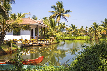 Resort on Munroe Island, Kollam, Kerala, India, Asia