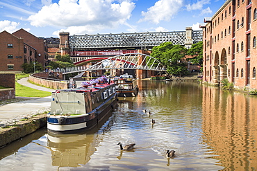 Deansgate, 1761 Bridgewater Canal, Manchester, Greater Manchester, England, United Kingdom, Europe