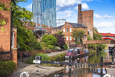 Deansgate, 1761 Bridgewater Canal, Manchester, Greater Manchester, England, United Kingdom, Europe